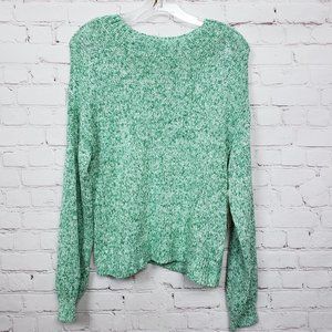3/$18or5/$25 Abound Marled Dolman Sweater Green